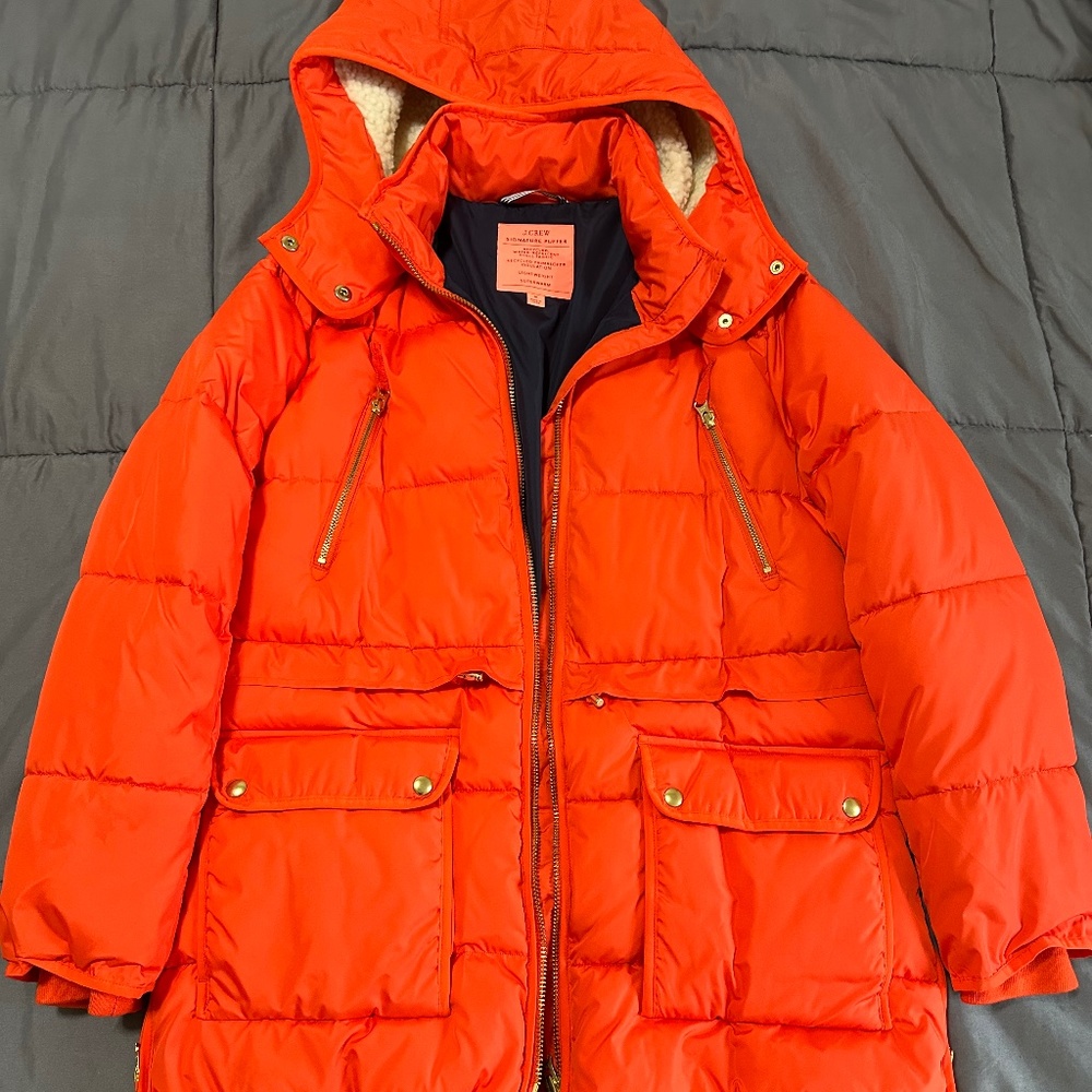 J Crew Signature Puffer